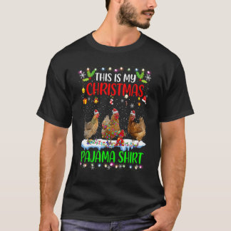 Huhn  Weihnachten 2022 Das ist mein Weihnachts-Sch T-Shirt