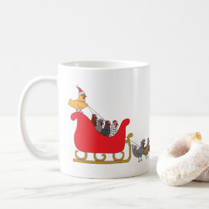 Huhn-Weihnachten Kaffeetasse