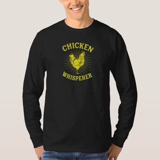 Huhn Whisperer Niedlich Geflügel Eier Bauer Geburt T-Shirt (Vorderseite)