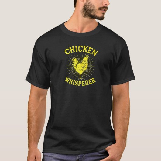 Huhn Whisperer Niedlich Geflügel Eier Bauer Geburt T-Shirt (Vorderseite)