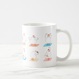 Huhn-Yoga-Tasse Kaffeetasse
