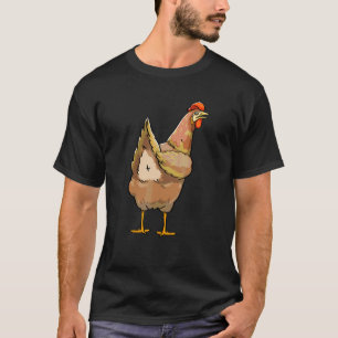 Hühnchen-Arsch-Essen, das Frauen lieben Hühnchen-F T-Shirt