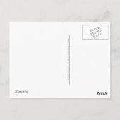 Hühnchen auf der Ansichtskarte Postkarte (Rückseite)