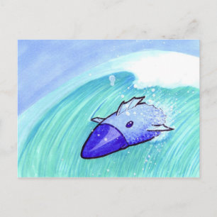 Hühnchen auf der Ansichtskarte Postkarte