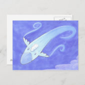 Hühnchen auf der Ansichtskarte Postkarte (Vorne/Hinten)