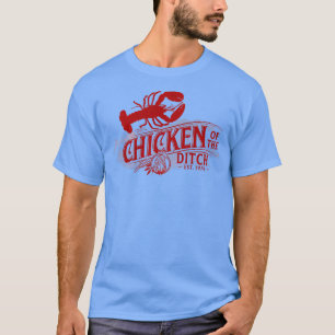 Hühnchen aus dem Ditch Retro Vintages Cajun Food T-Shirt