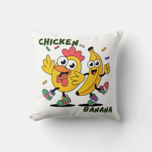 HÜHNCHEN BANANEN TÄNZ KISSEN