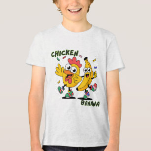 HÜHNCHEN-BANANEN-TANZ Tri-Blend SHIRT