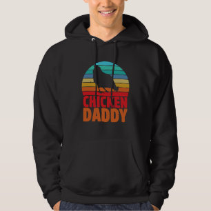Hühnchen Daddy Fahters Day Vater Hoodie