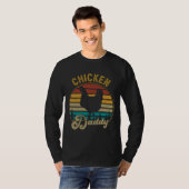 Hühnchen Daddy Vintag Re T-Shirt (Vorne ganz)