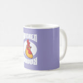 Hühnchen Daddy Zuchtgeflügel Kaffeetasse (VorderseiteRechts)