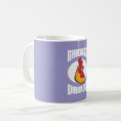 Hühnchen Daddy Zuchtgeflügel Kaffeetasse (Vorderseite Links)