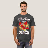 Hühnchen des Krautfisch Cajun Food Party T-Shirt (Vorne ganz)