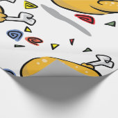 Hühnchen Geschenkpapier (Ecke)