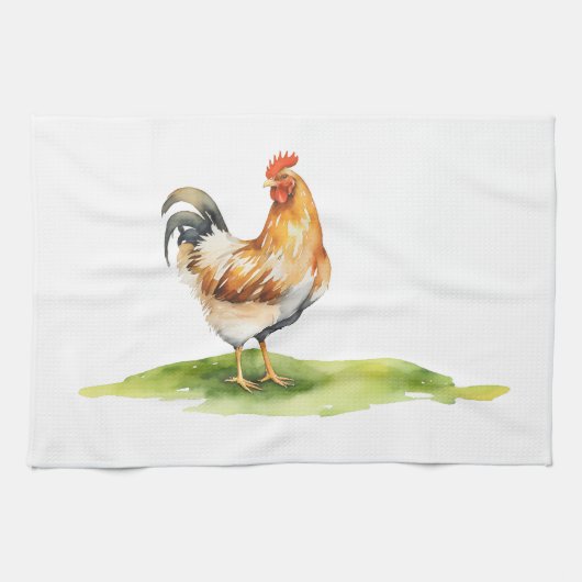 Hühnchen Geschirrtuch (Horizontal)