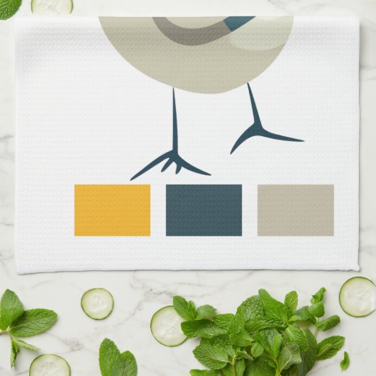 Hühnchen Geschirrtuch (Gefaltet)