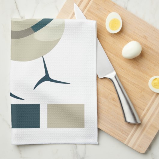 Hühnchen Geschirrtuch (Viertel Falte)