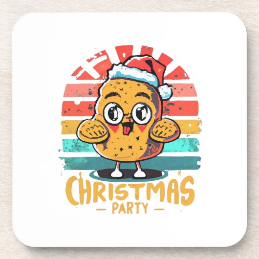 Hühnchen Getränkeuntersetzer (Vorderseite)