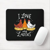 Hühnchen Hühnereier Bauer Funny Gift Mousepad (Mit Mouse)