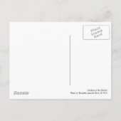 Hühnchen im Korb Postkarte (Rückseite)