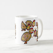 Hühnchen Kaffeetasse (VorderseiteRechts)