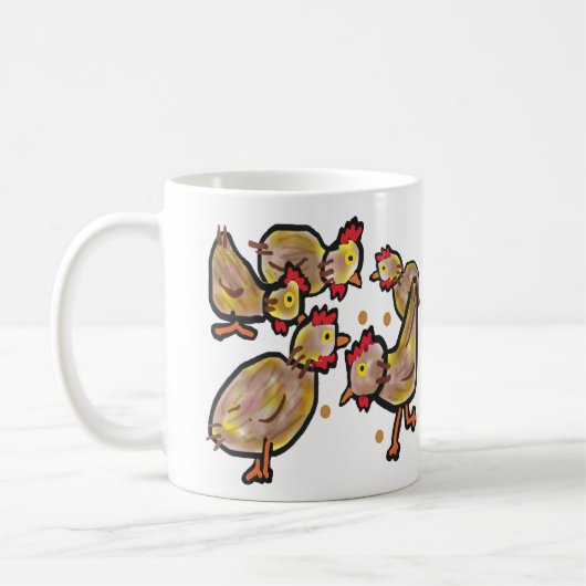 Hühnchen Kaffeetasse (Links)