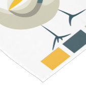 Hühnchen Kurzer Tischläufer (Ecke)