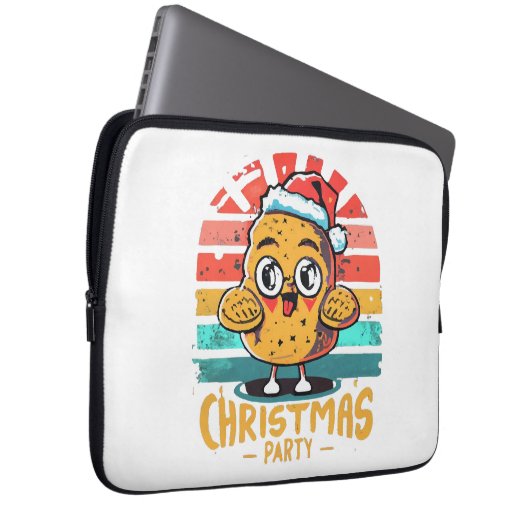 Hühnchen Laptopschutzhülle (Vorne Rechts)