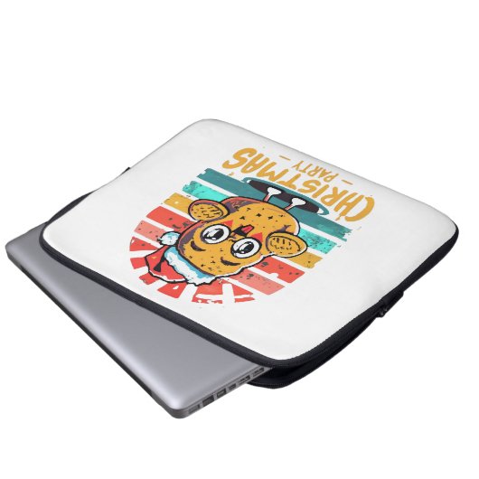 Hühnchen Laptopschutzhülle (Vorne Knopf)