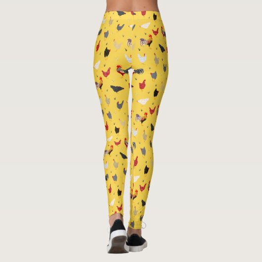 Hühnchen Leggings (Rückseite)