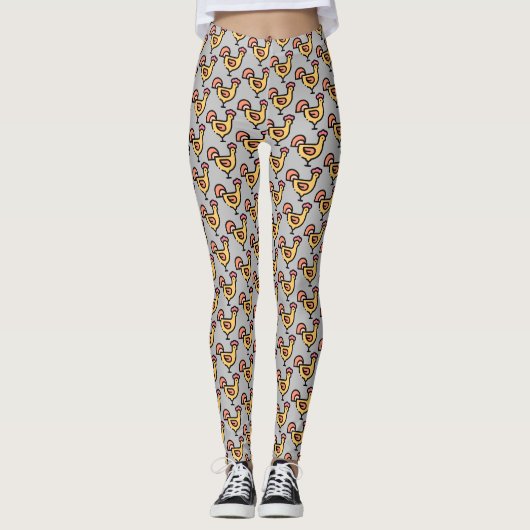 Hühnchen Leggings (Vorderseite)