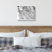 Hühnchen Leinwanddruck (Insitu (Schlafzimmer))