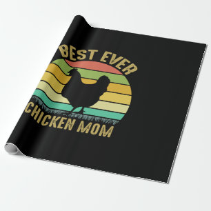 Hühnchen Lover   Beste Mama je Hühner Geschenkpapier
