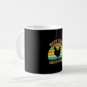 Hühnchen Lover | Beste Mama je Hühner Kaffeetasse (Vorderseite Links)