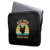 Hühnchen Lover | Beste Mama je Hühner Laptopschutzhülle (Vorderseite Links)