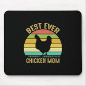 Hühnchen Lover | Beste Mama je Hühner Mousepad (Vorne)