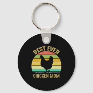 Hühnchen Lover Beste Mama je Hühner Schlüsselanhänger