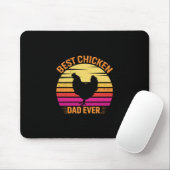 Hühnchen Lover | Bester Vater für Hühner je Mousepad (Mit Mouse)
