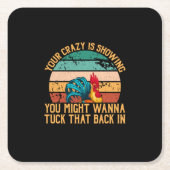 Hühnchen Lover | Du könntest Wanna Tuck Rechteckiger Pappuntersetzer (Vorderseite)