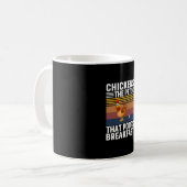 Hühnchen Lover | Hühner Kaffeetasse (Vorderseite Links)