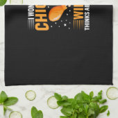 Hühnchen Lover | Hühnerflügel Geschirrtuch (Gefaltet)