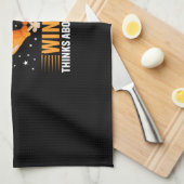 Hühnchen Lover | Hühnerflügel Geschirrtuch (Viertel Falte)