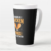 Hühnchen Lover | Hühnerflügel Milchtasse (Rechte Ecke)