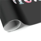 Hühnchen Lover | Mädchen, die Hühner Lieben Geschenkpapier (Rolleneckpunkt)