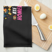 Hühnchen Lover | Mein Hühnchen hat meine Hausaufga Geschirrtuch (Viertel Falte)