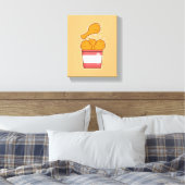Hühnchen mit Eimer Leinwanddruck (Insitu (Schlafzimmer))