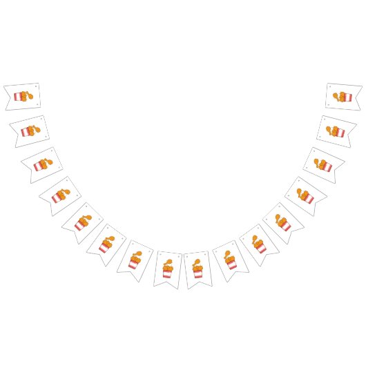 Hühnchen mit Eimer Wimpelkette (Alle)