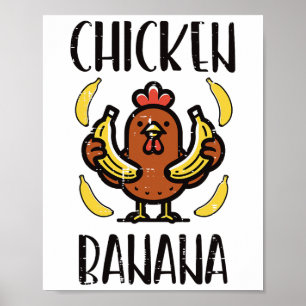 Hühnchen Nana Süßes Lied Tanz Frucht Kinder Jugend Poster