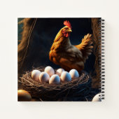 Hühnchen Notizblock (Rückseite)