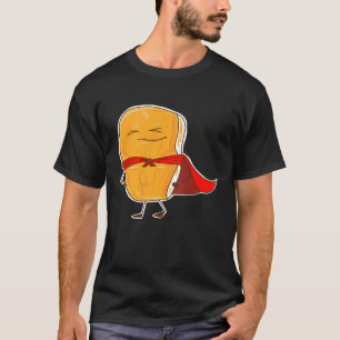 Hühnchen-Nugget Süße Super Halloween-Essen-Wortspi T-Shirt